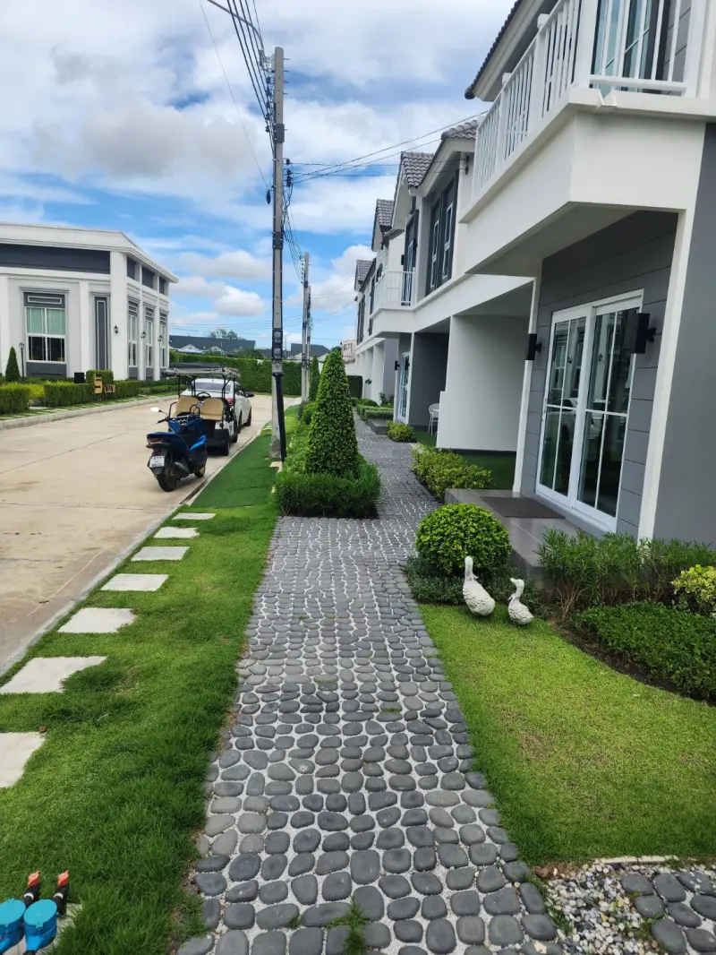 จัดสวน บ้านตัวอย่าง บางปู แลนด์ 58