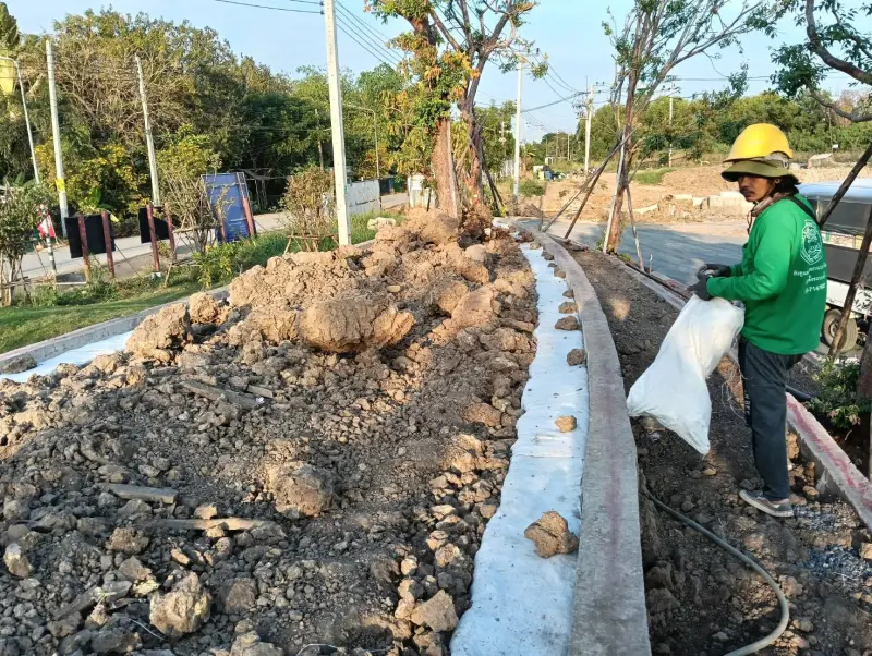 งานวางท่อ Sub Drain สวนสัตว์เฉลิมพระเกียรติ แห่งใหม่ xxx